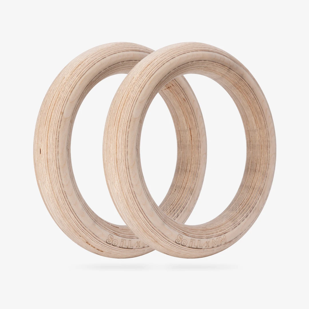 Mega Wooden Rings • So ILL X Meagan Martin X 360 Holds 3 Mega Wooden Rings • So ILL X Meagan Martin X 360 Holds