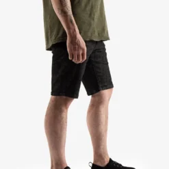 So ILL Sale Men's Denim Shorts - Black